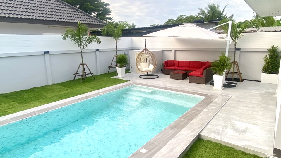 House for sale, Brand New Pool Villa, 3 Bedrooms 2 Bahtrooms, Huai Yai