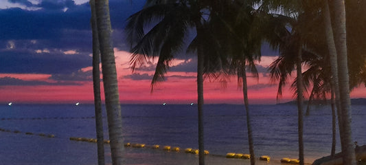 Sunset on Jomtien Beach