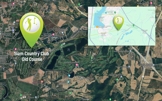 Siam Country Club Old Course Map