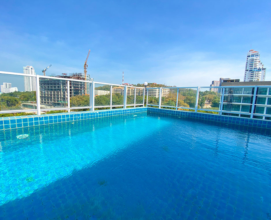 1 bed Condo for Sale at Siam Oriental Garden 2, pet friendly, Pratumnak Hill, Pattaya