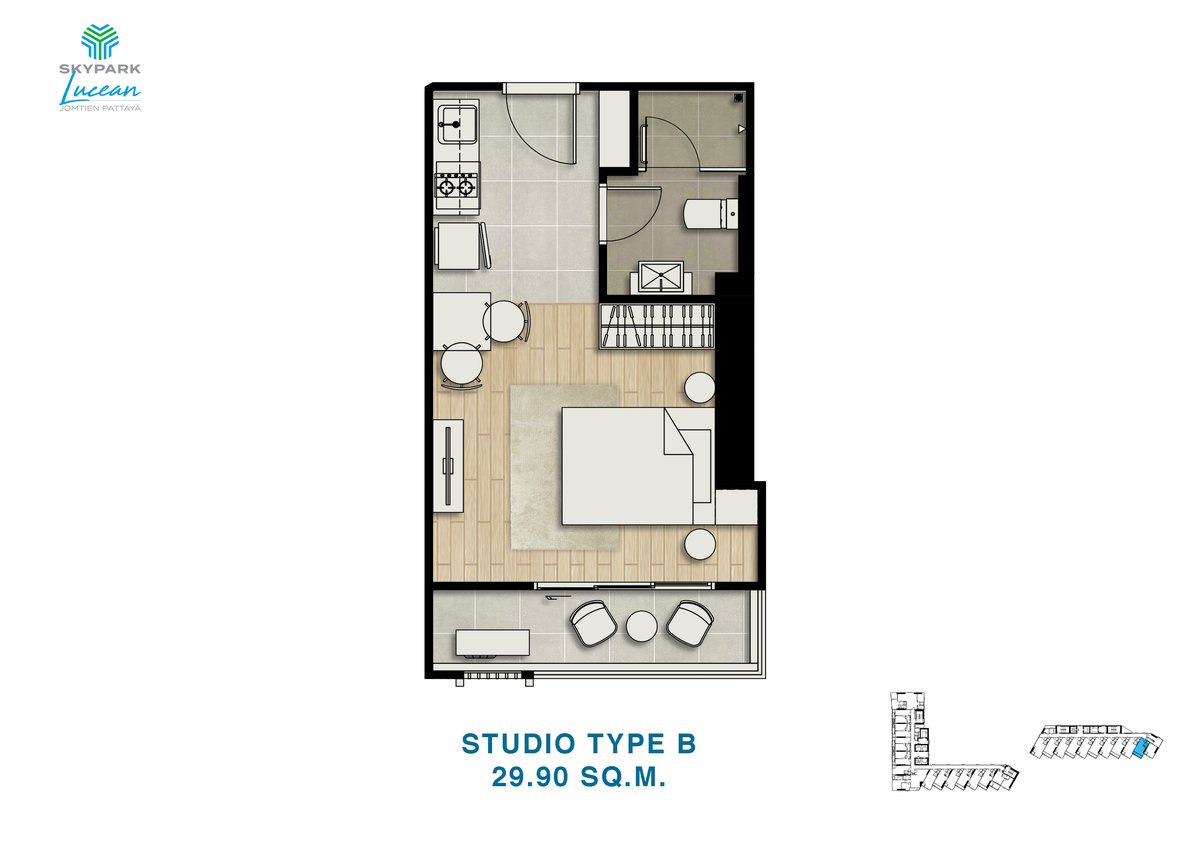 Type B floor plan