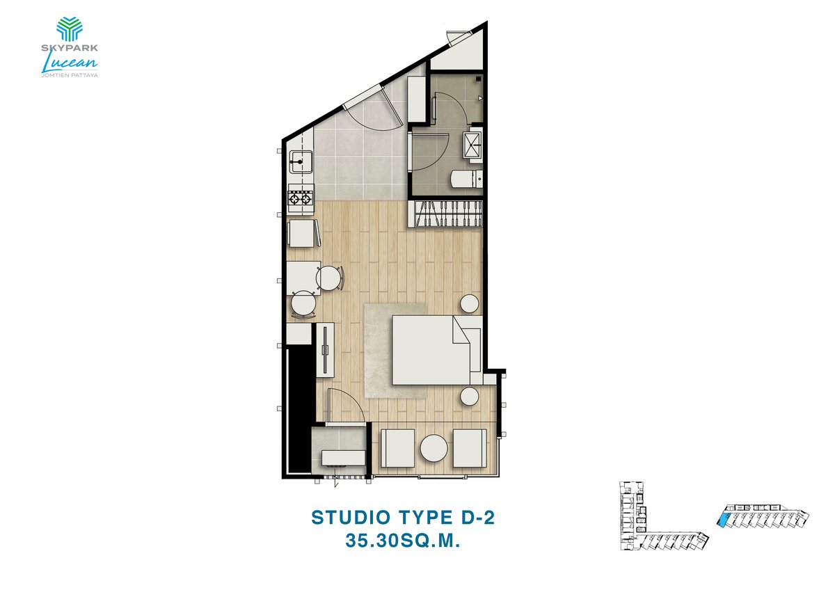 Type D-2 floor plan
