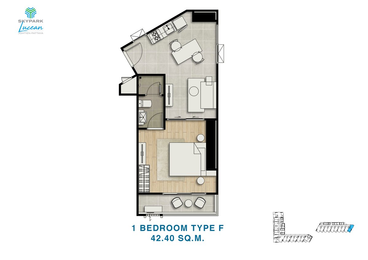 Type F floor plan